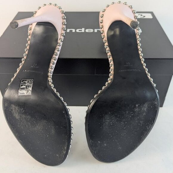 Used Alexander Wang Nova Slingback Stilleto Sandals pale pink - EU 39 | US 9 - Picture 5 of 8
